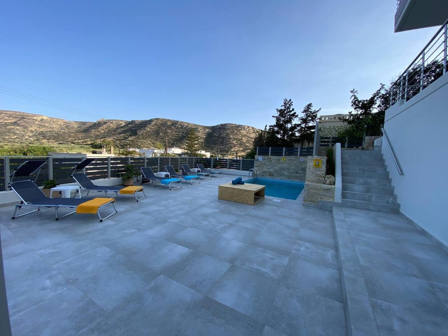 Maistro Suites With Pool, Matala Exterior foto