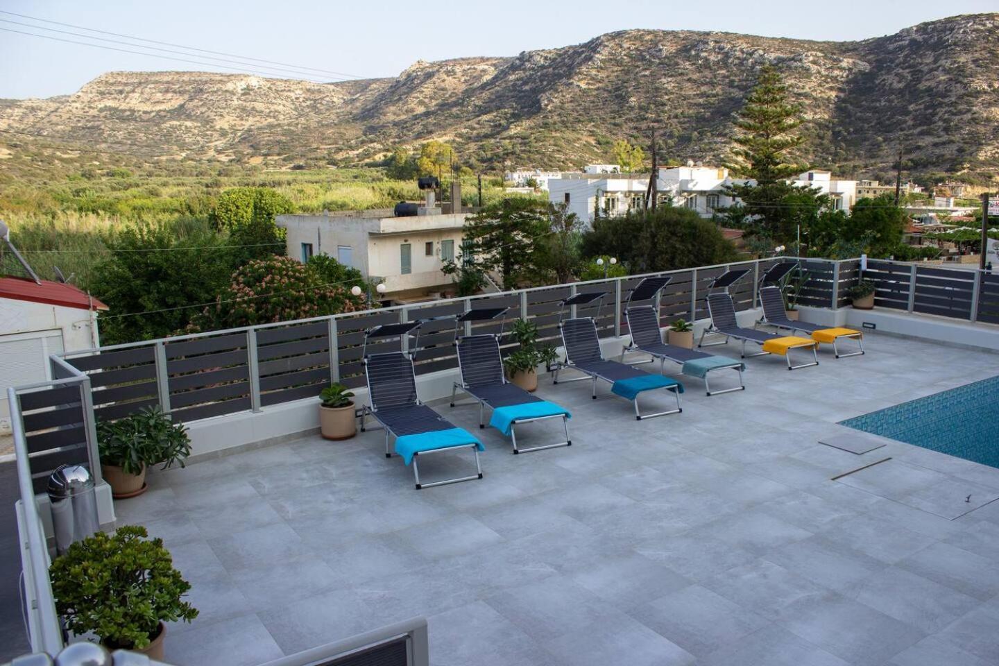 Maistro Suites With Pool, Matala Exterior foto