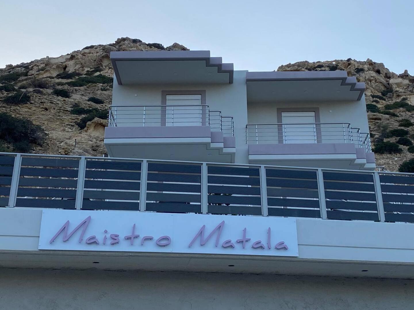 Maistro Suites With Pool, Matala Exterior foto